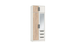 Шкаф 2-х дверный 83.09 Вегас, Белый